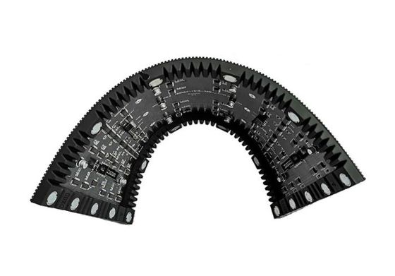 شاشة عرض وحدات LED مرنة RGB لجدار الفيديو 600 شمعة إلى 800 شمعة