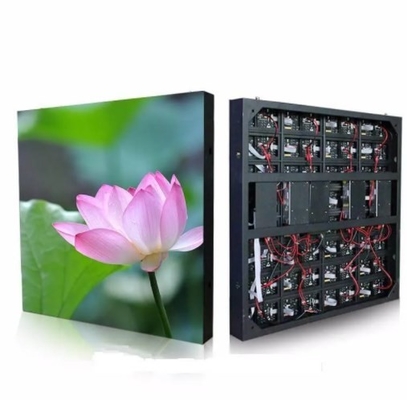 640 * 640mm 900cd / M2 الزفاف شاشة ليد المرحلة خلفية P5 أدى الجدار 16.7 تريليون