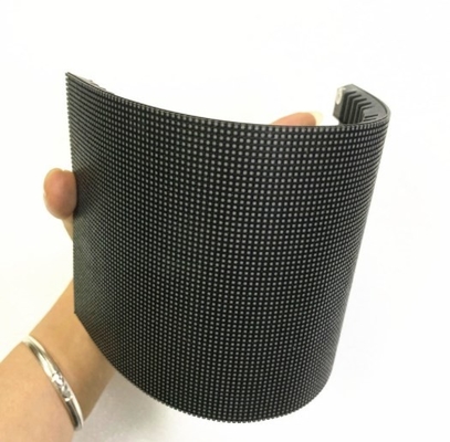 240 * 120 مم LED وحدة مرنة P4 شاشة LED قابلة للطي 1200 هرتز