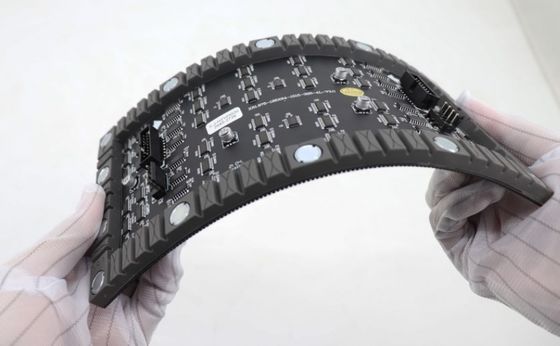 وحدة LED مرنة تجارية صغيرة الملعب P1.25 شاشة ستارة FPC 200 واط/متر مربع