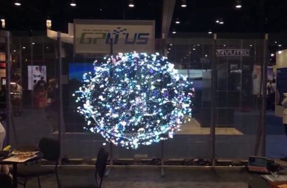 لونغدا 3840 هرتز معدل تحديث 5000 cd / m2 الوضوح 1R1G1B تركيب LED الشفاف الزجاج شاشة LED للإيجار أو التثبيت الثابت