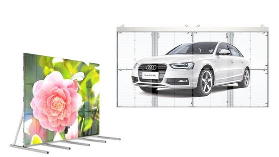 شاشة LED زجاجية شفافة P3.91mm سلسلة هولوغرافية Refresh 3840Hz