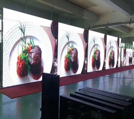 P1.875 شاشة LED ذات درجة بكسل صغيرة من AC110V إلى 240V للرسوم المتحركة