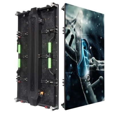 شاشة عرض LED للإيجار P3.91 500x1000mm بالألوان الكاملة ، جدار فيديو LED داخلي خارجي