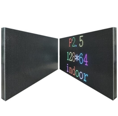 شاشة LED داخلية P2.5 بكسل صغيرة ، شاشة فيديو LED ملونة كاملة بزاوية مشاهدة واسعة