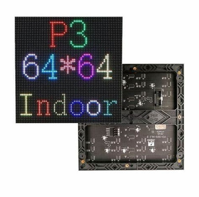 شاشة LED ملونة كاملة داخلية للإعلان P3 192x192mm يموت الصب الألومنيوم