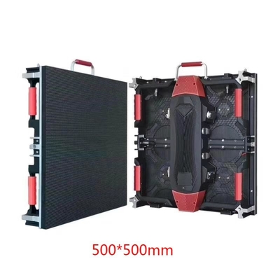 شاشة LED للإيجار P3.91 خارجية مقاومة للماء IP65 حائط فيديو LED