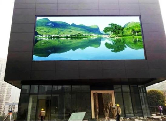 شاشات LED خارجية مخصصة جدران فيديو LED خزائن ألومنيوم مصبوبة بالصب