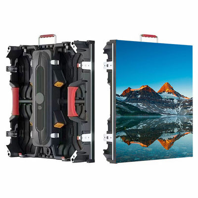 يموت الصب مجلس الوزراء الألومنيوم P3.91 شاشة LED تأجير 5V الجهد الكهربائي